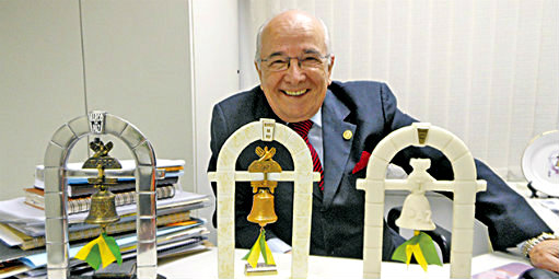 Sino do Pátio do Colégio quer chegar a Oslo, na Noruega