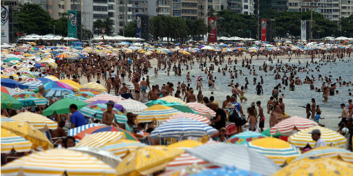 Calor não dará trégua na virada do ano