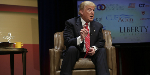 Donald Trump, herói da base republicana