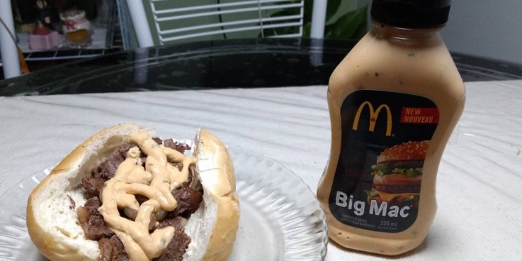 Que tal molhos do McDonald´s no sanduíche feito em casa?