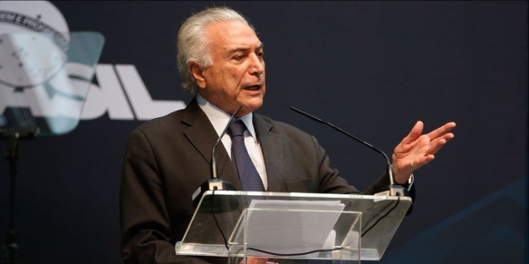 'Só somos competitivos quanto somos abertos a mais comércio', diz Temer