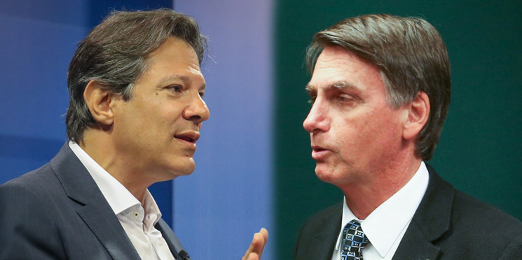 Ibope e Datafolha apontam vitória de Bolsonaro no segundo turno