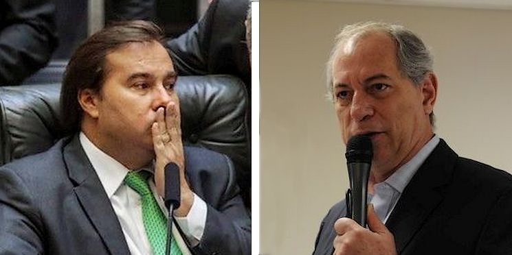 Ciro Gomes tenta seduzir os liberais de Rodrigo Maia