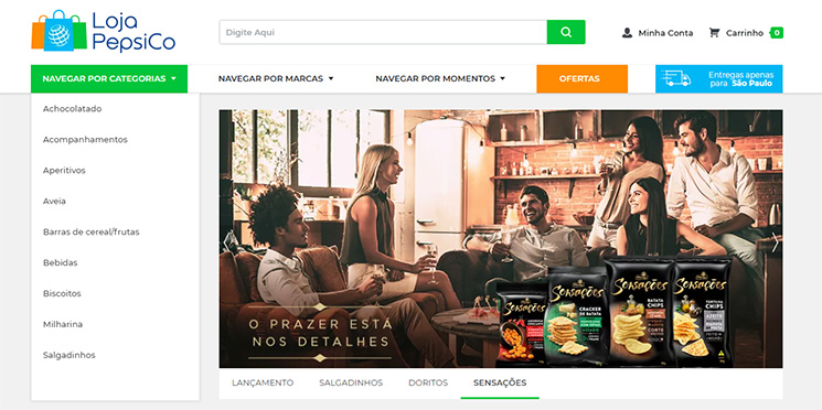 Nova loja online da PepsiCo mira pequenos lojistas