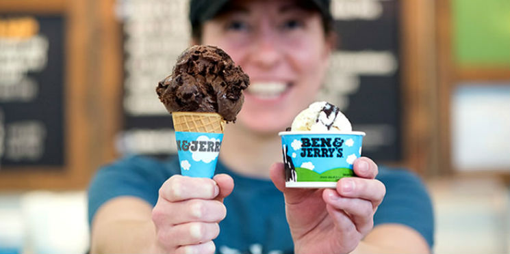 Ben & Jerry, uma quarentona ativista