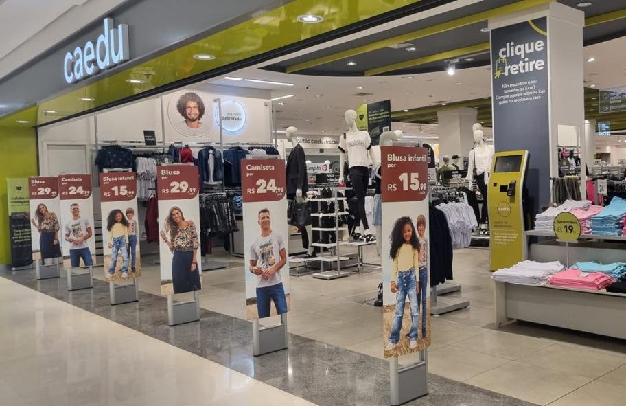 Caedu cresce com preços menores que os da Renner e Riachuelo