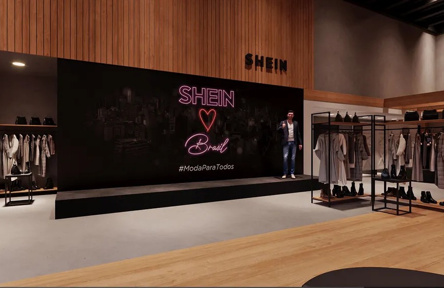 Varejista chinesa Shein prepara cinco lojas temporárias no Brasil em 2023