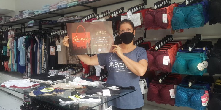 Mesmo com restrições, comércio embarca na Sampa Week