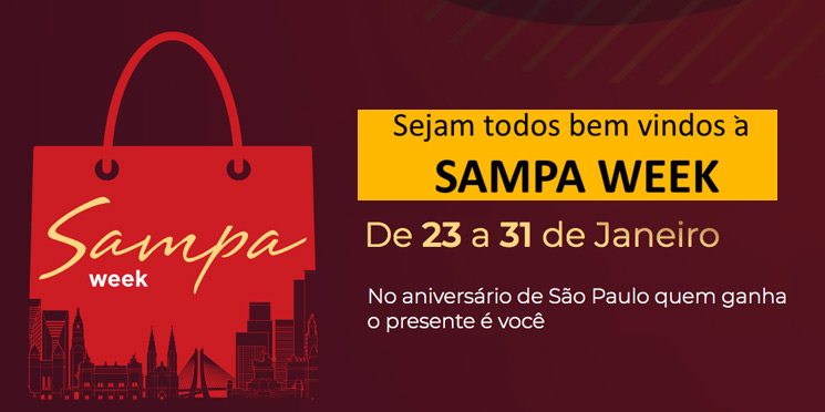 Sampa Week 2021: em janeiro, 40 mil cartazes chegam ao comércio