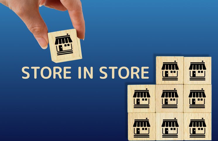 COMO FUNCIONAM AS LOJAS DENTRO DE LOJAS