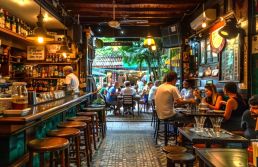 Número de bares e restaurantes que operam no prejuízo cai em agosto