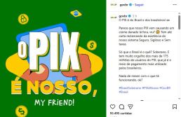 Governo Lula responde: 'O Pix é nosso, my friend'