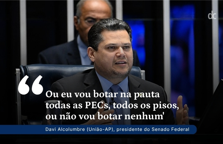 Alcolumbre congela PEC do fim da escala 6x1 sob argumento de impacto fiscal