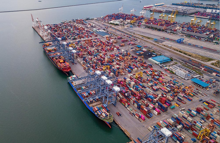 Movimentação portuária cresce 3,78% e supera 100 milhões de toneladas