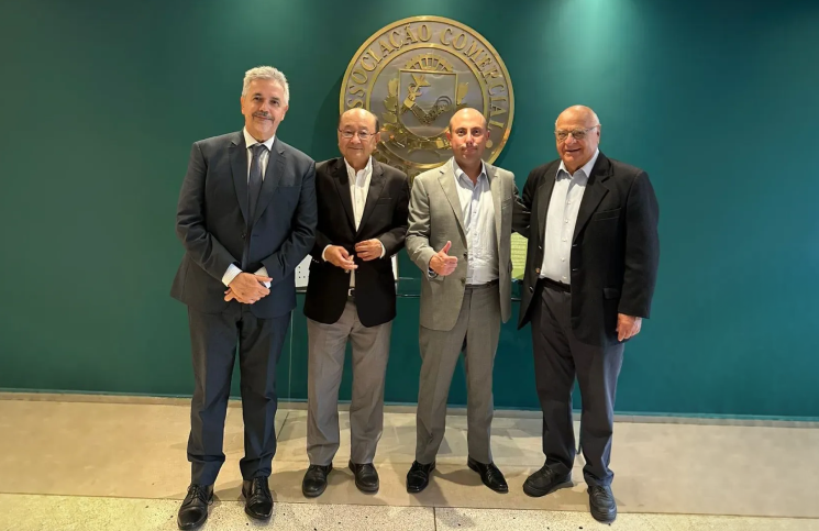 Presidente da ACSP recebe secretário da Fazenda e Planejamento do Estado de São Paulo