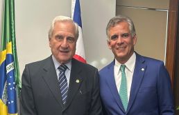 Presidentes da CACB e da CCJ da Câmara discutem pautas relevantes para o país
