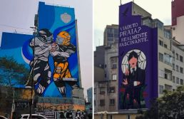 Prédio com publicidade da NFL é multado em R$ 260 mil pela Prefeitura de SP