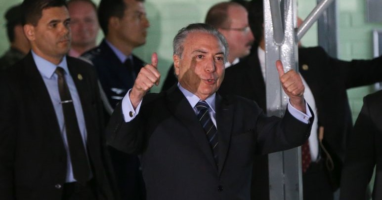 Câmara livra Temer das denúncias de Janot