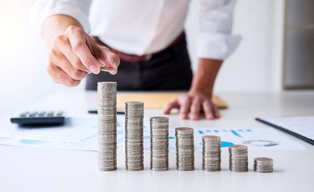 Uma image de notas de 20 reais