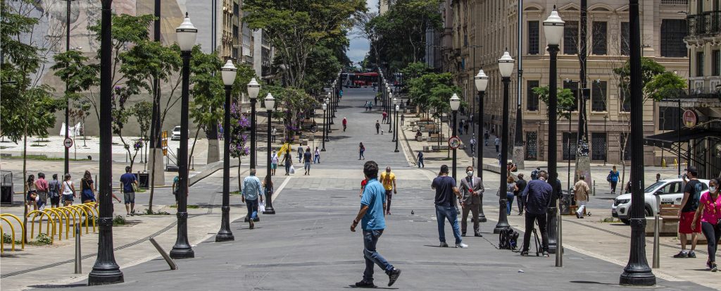 Vale do Anhangabaú, Centro de São Paulo