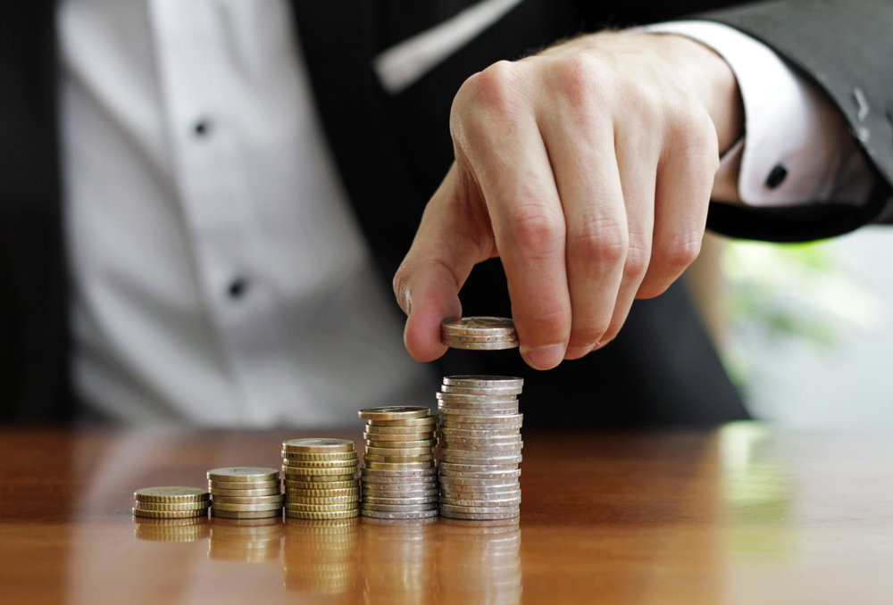 Uma image de notas de 20 reais
