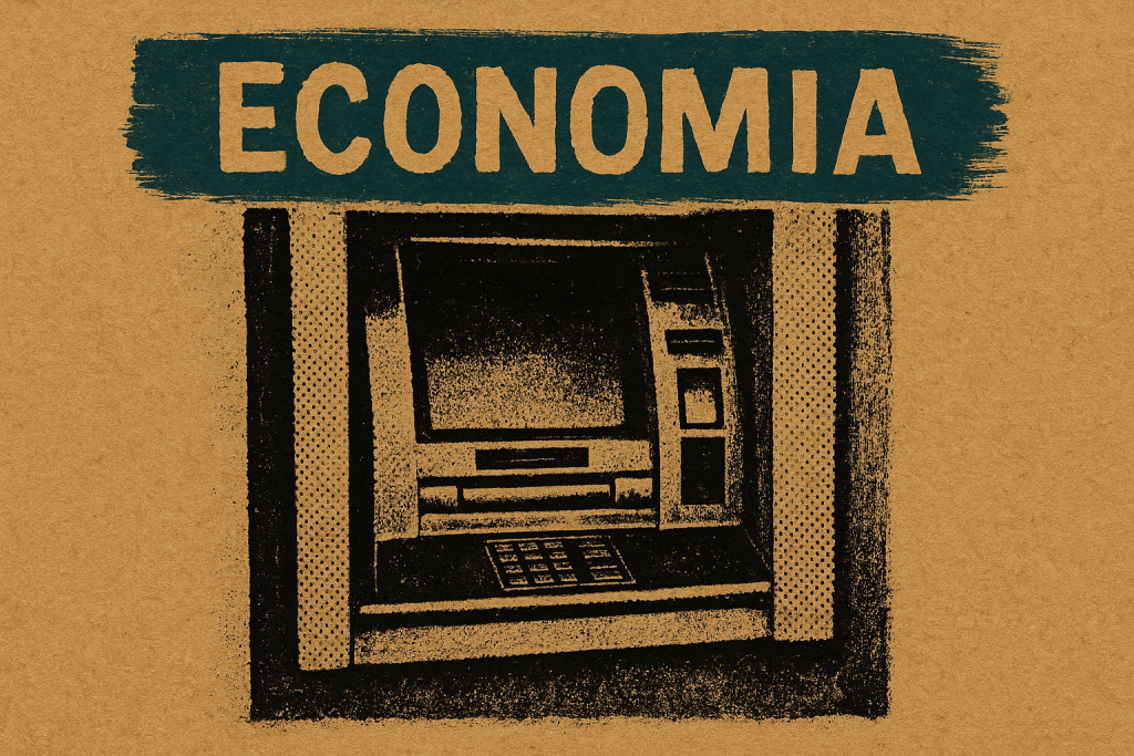 Uma image de notas de 20 reais