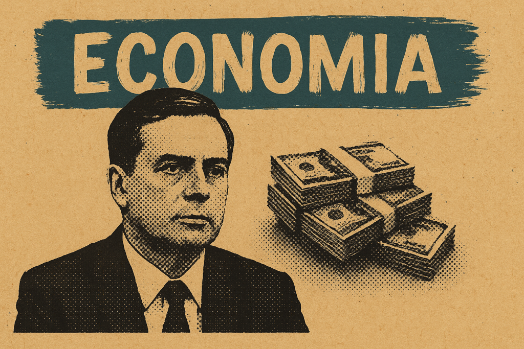Uma image de notas de 20 reais
