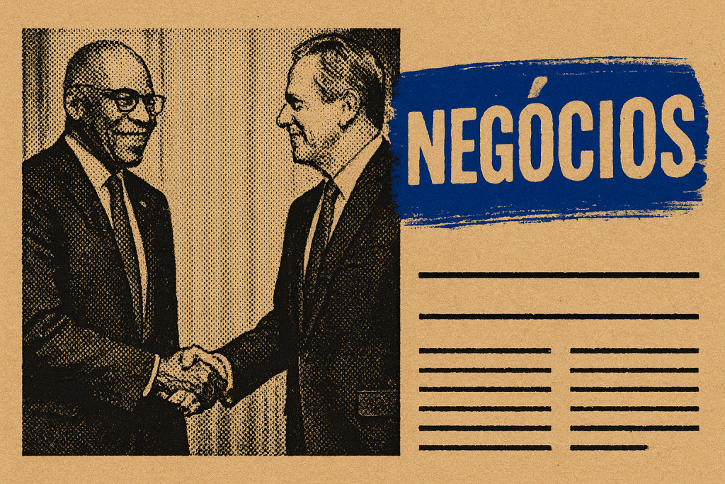 Uma image de notas de 20 reais