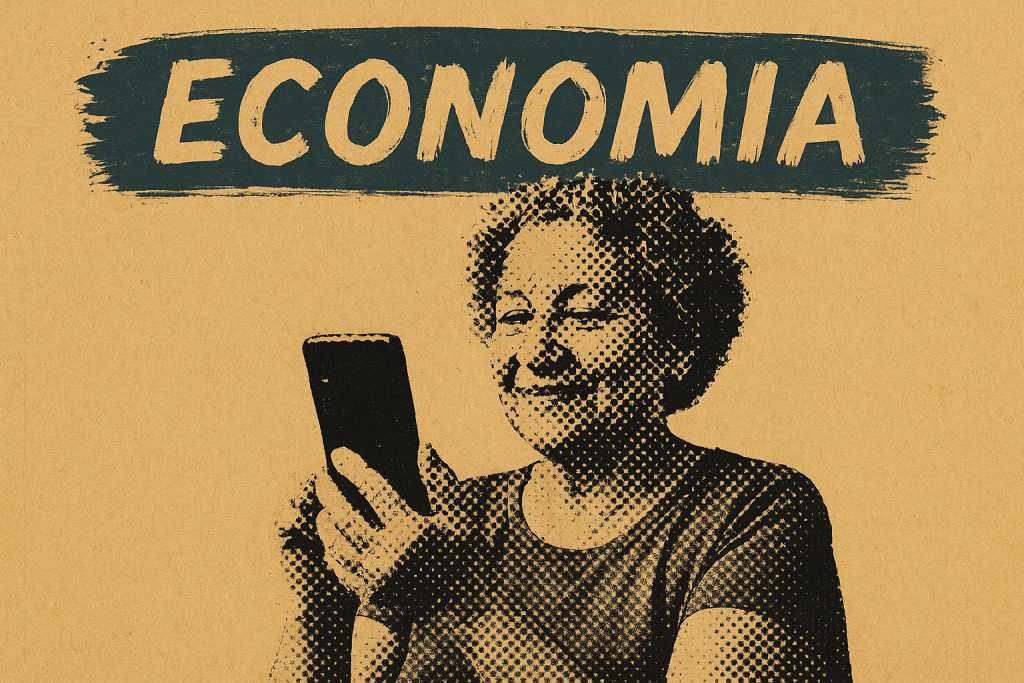 Uma image de notas de 20 reais