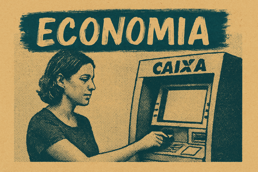 Uma image de notas de 20 reais