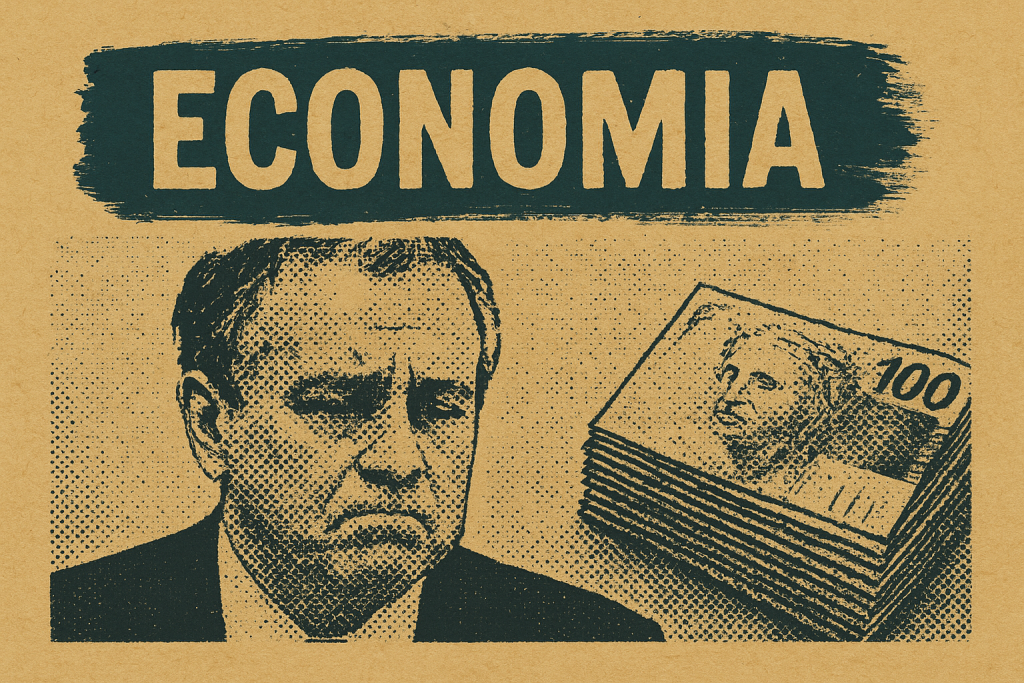 Uma image de notas de 20 reais