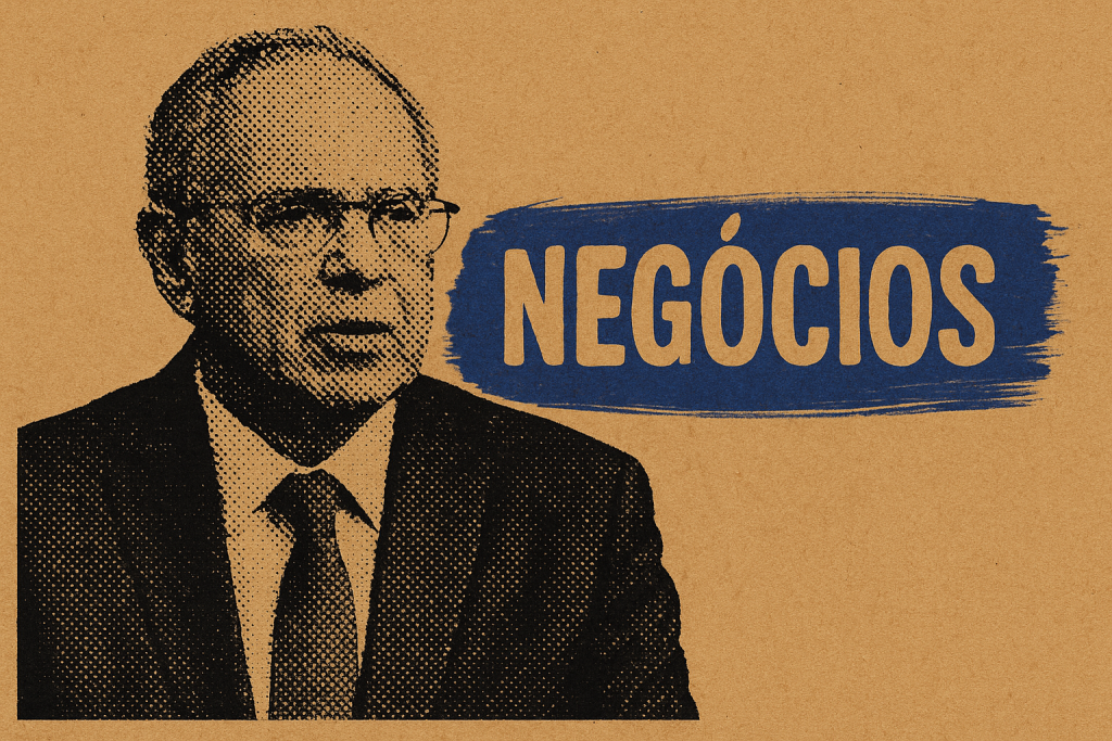 Uma image de notas de 20 reais