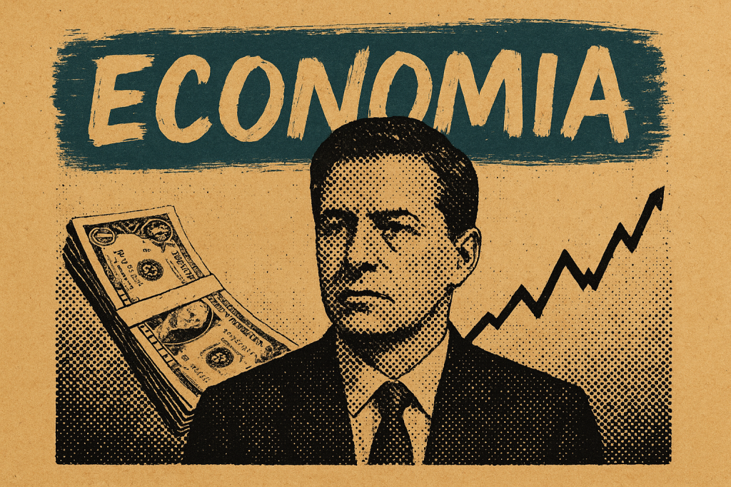 Uma image de notas de 20 reais
