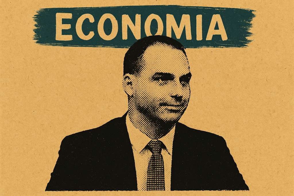 Uma image de notas de 20 reais