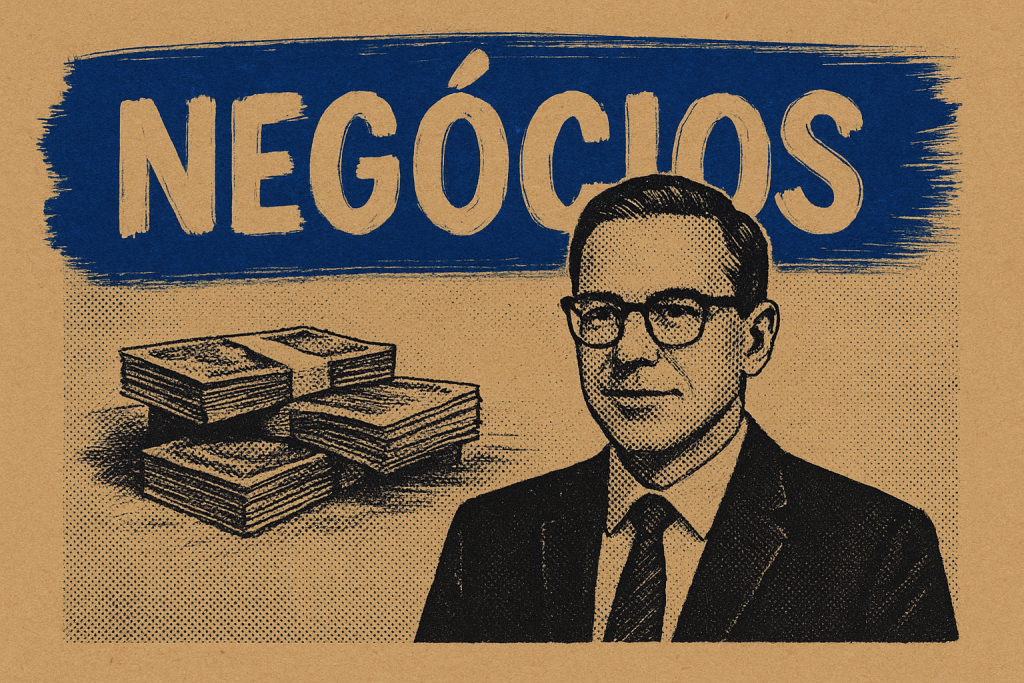 Uma image de notas de 20 reais