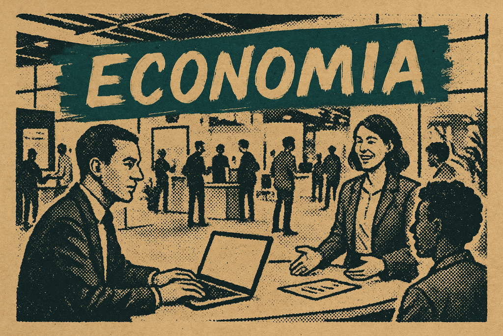 Uma image de notas de 20 reais