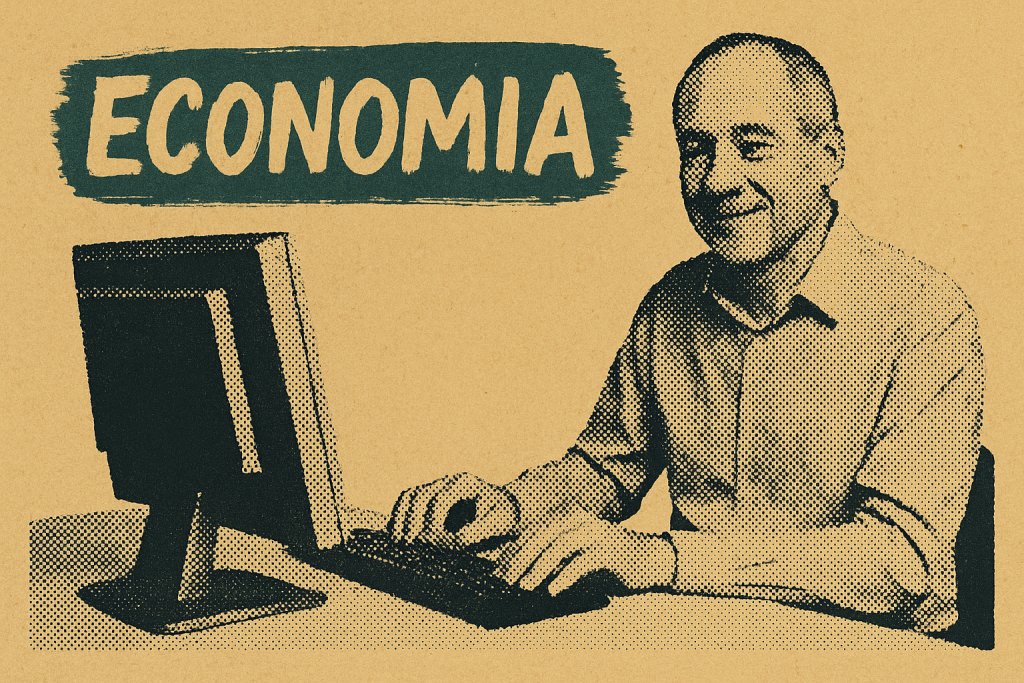 Uma image de notas de 20 reais