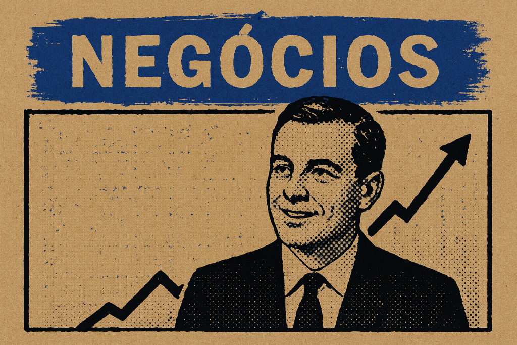 Uma image de notas de 20 reais