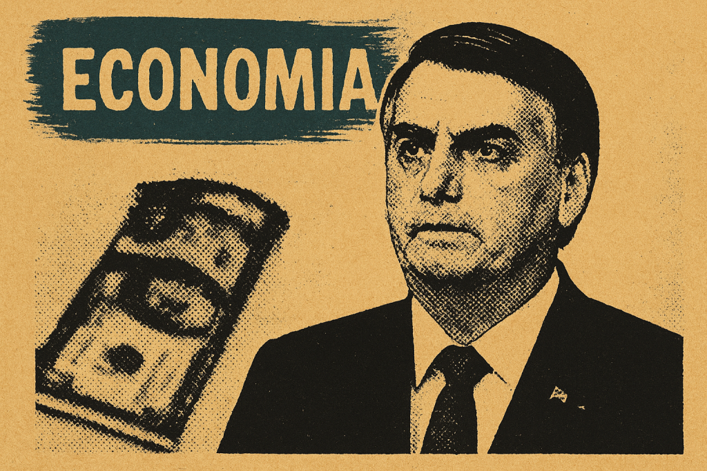 Uma image de notas de 20 reais