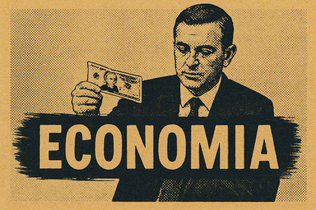 Uma image de notas de 20 reais