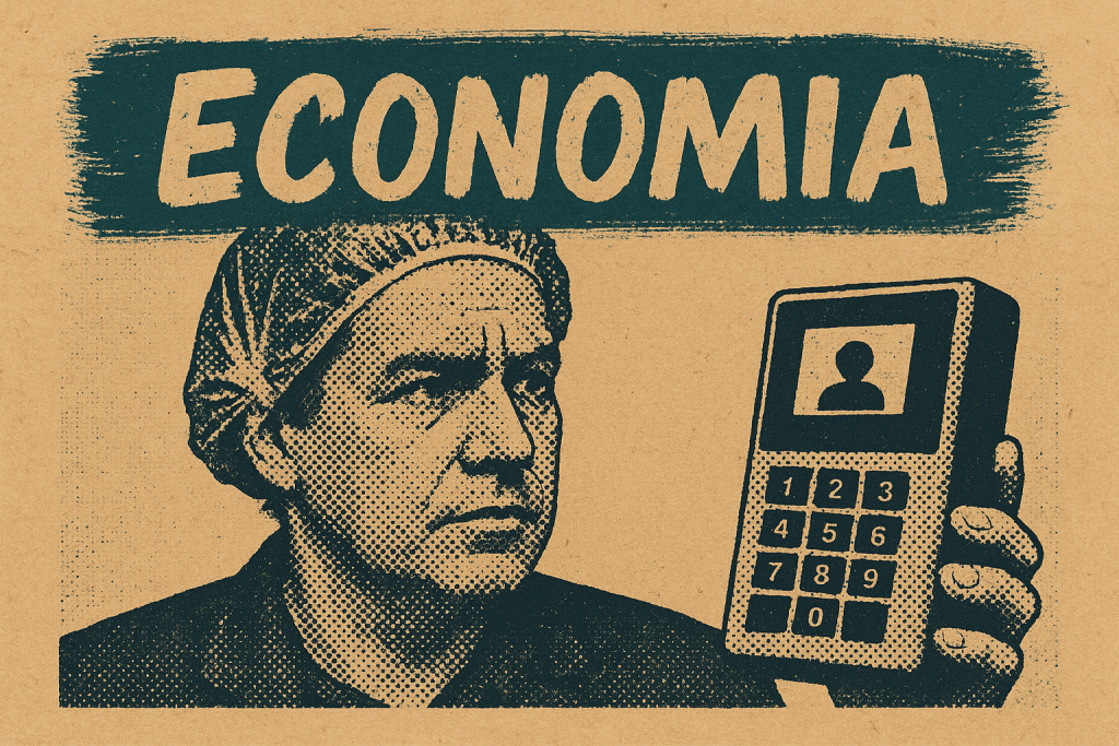 Uma image de notas de 20 reais