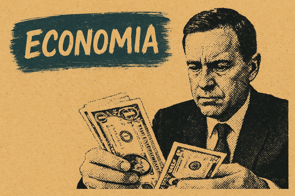 Uma image de notas de 20 reais