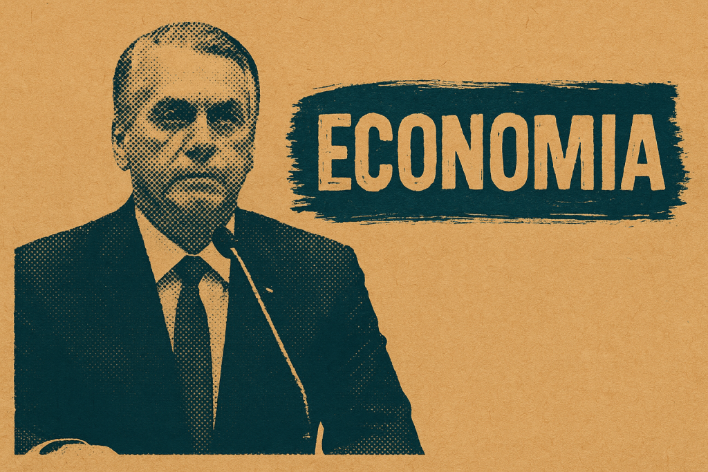 Uma image de notas de 20 reais