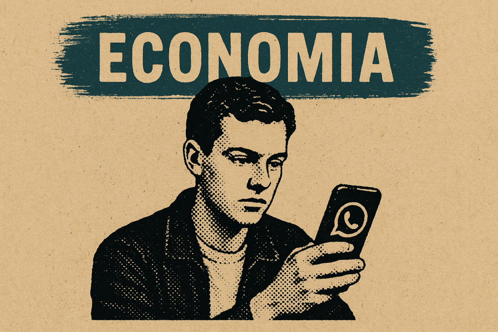 Uma image de notas de 20 reais