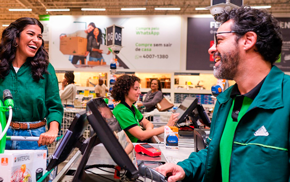 Uma image de notas de 20 reais