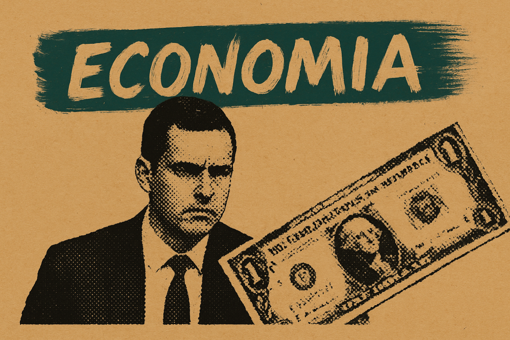 Uma image de notas de 20 reais