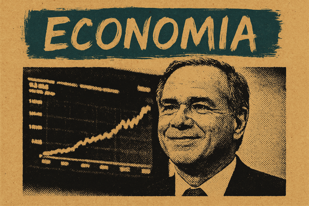 Uma image de notas de 20 reais