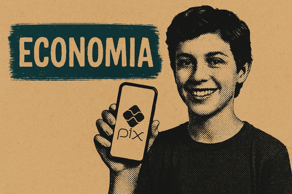 Uma image de notas de 20 reais