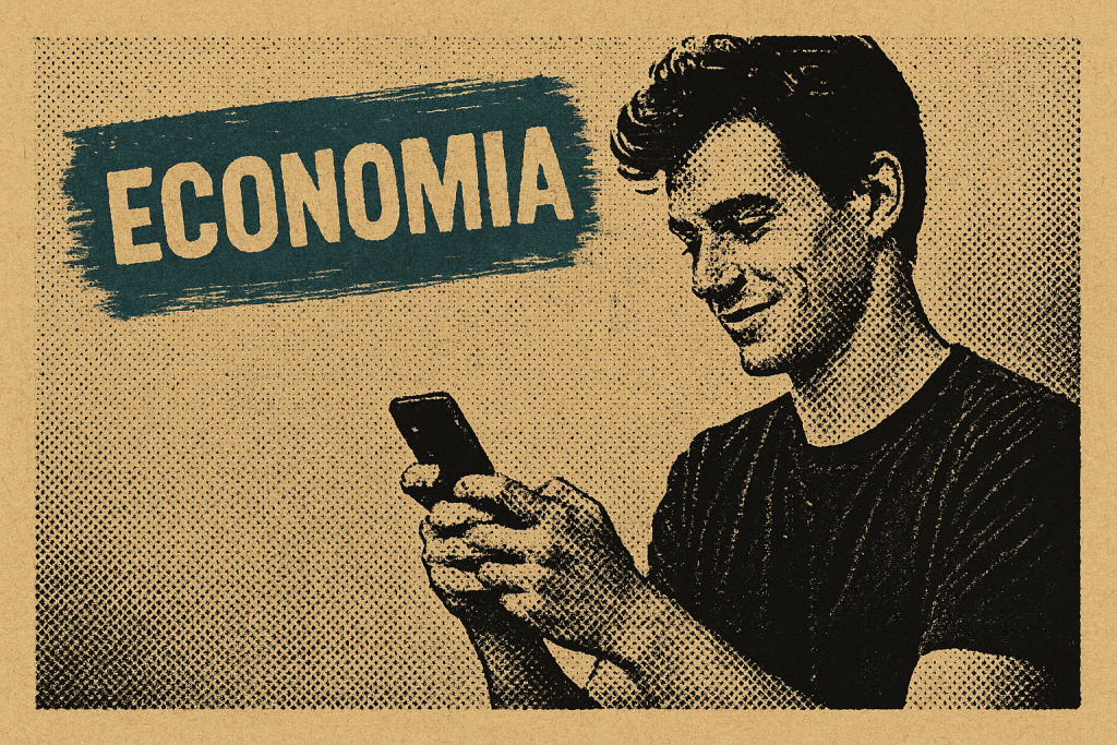 Uma image de notas de 20 reais