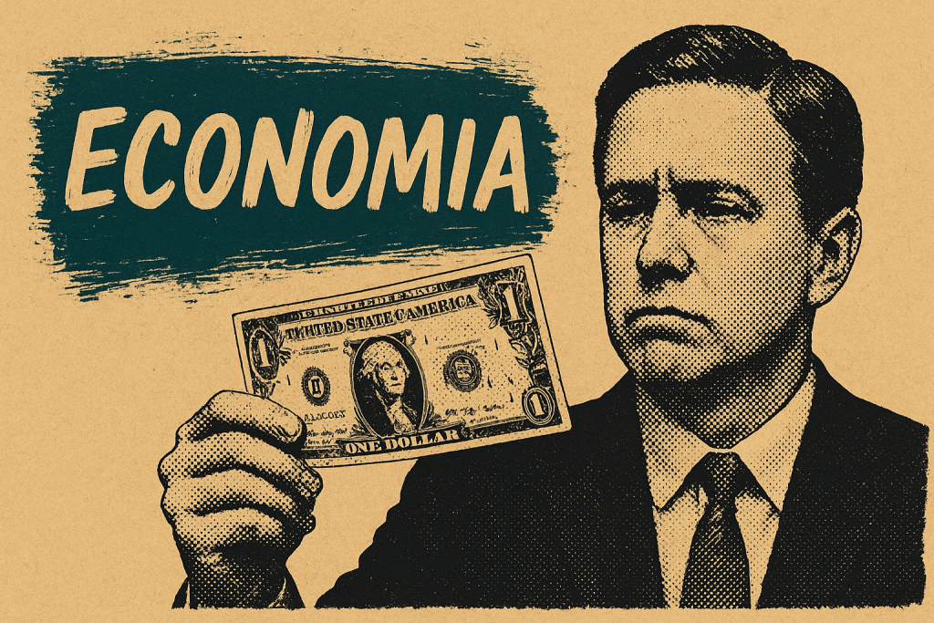 Uma image de notas de 20 reais